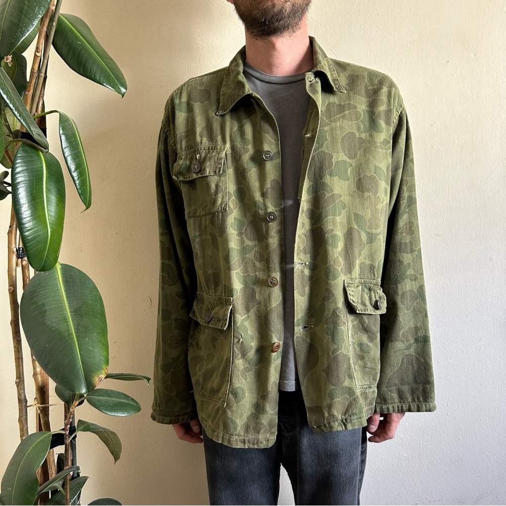 Rare 1960's Penneys Duck Camouflage Jacket